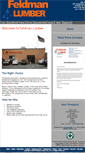 Mobile Screenshot of feldmanlumber.com